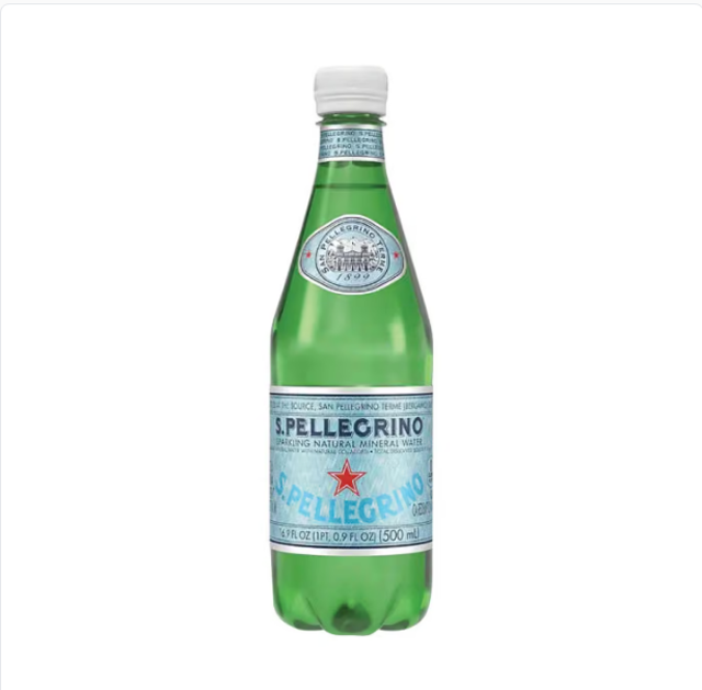 Sparkling Water Bottled.